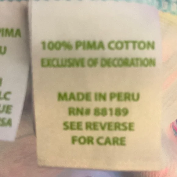 Lilly Pulitzer Pink, Blue & Green Tropical Print Dress - Picture 6 of 7